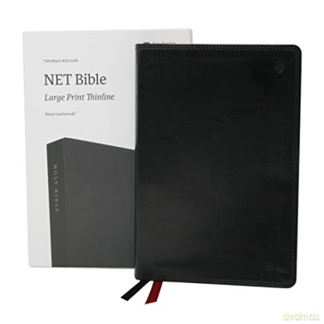 Net Bible Thinline Large Print Leatherso [KSIĄŻKA]