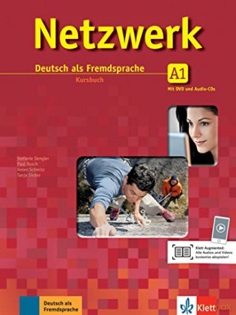 Netzwerk Kursbuch A1 Mit 2 Audiocds Dvdr - Theo Scherling [KSIĄŻKA]