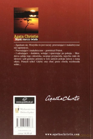 Dopóki Starczy Światła (Pocket) - Christie Agata [KSIĄŻKA]