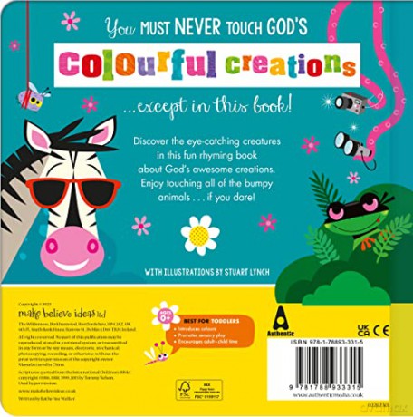 Never Touch Gods Colourful Creations - Katherine Walker [KSIĄŻKA]