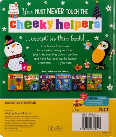 Never Touch The Cheeky Helpers - Sarah Creese [KSIĄŻKA]