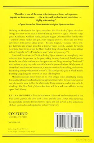 New Book Of Opera Anecdotes Paperback - Mordden Ethan [KSIĄŻKA]