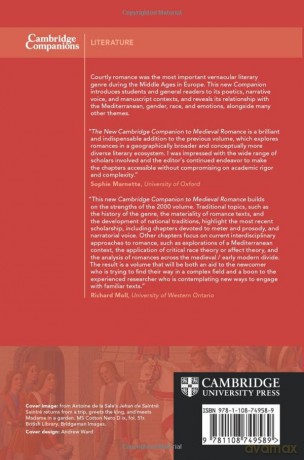 New Cambridge Companion To Medieval Roma - Roberta L. Krueger [KSIĄŻKA]