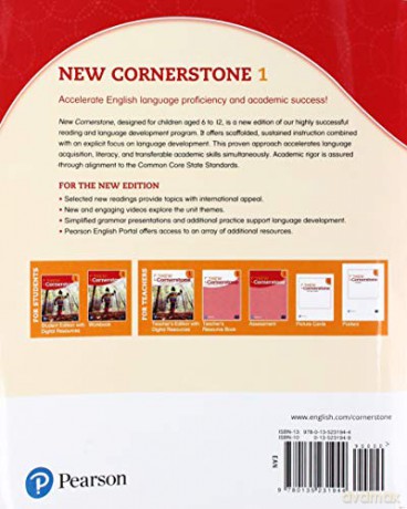 New Cornerstone Grade 1 A B Student Ed - Pearson [KSIĄŻKA]