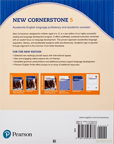 New Cornerstone Grade 5 Student Editio - Pearson [KSIĄŻKA]