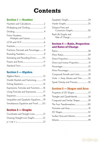 New Gcse Maths Ocr Knowledge Organiser F [KSIĄŻKA]
