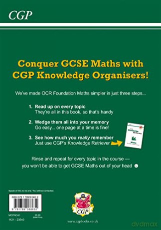 New Gcse Maths Ocr Knowledge Organiser F [KSIĄŻKA]