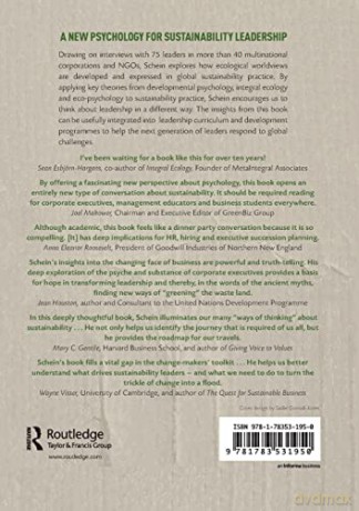 New Psyhcology For Sustainability Leader - Steve Schein [KSIĄŻKA]
