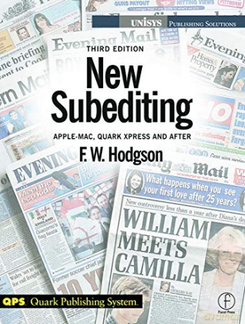 New Subediting - Hodgson [KSIĄŻKA]