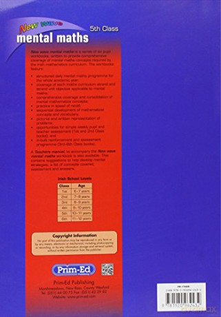 New Wave Mental Maths Workbook 5 [KSIĄŻKA]