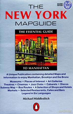 New York Map Guide - Michael Middleditch [KSIĄŻKA]