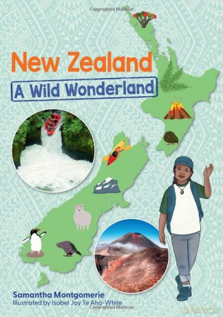 New Zealand A Wild Wonderland Lime - Samanth Montgomerie [KSIĄŻKA]