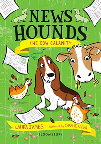 News Hounds The Cow Calamity - Laura James [KSIĄŻKA]