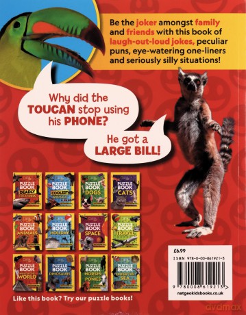 Ng Kids Animals Joke Book [KSIĄŻKA]