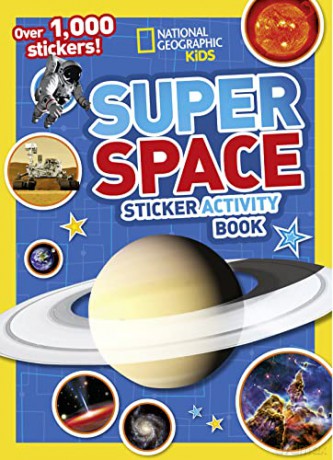 Ngk Space Sticker Activity - National Geogra [KSIĄŻKA]