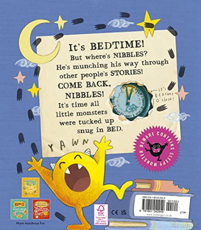 Nibbles The Bedtime Book - Emma Yarlett [KSIĄŻKA]
