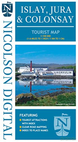 Nicolson Tourist Map Islay And Jura [KSIĄŻKA]