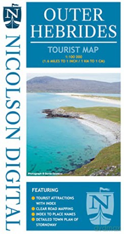 Nicolson Tourist Map Outer Hebrides [KSIĄŻKA]