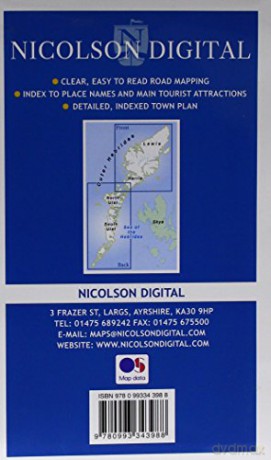 Nicolson Tourist Map Outer Hebrides [KSIĄŻKA]