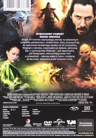 47 roninów [DVD]