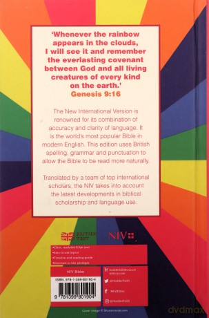 Niv Larger Print Personal Bible - Rainb - New International Ve [KSIĄŻKA]