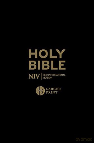 Niv Larger Print Personal Black Leather - New International Ve [KSIĄŻKA]