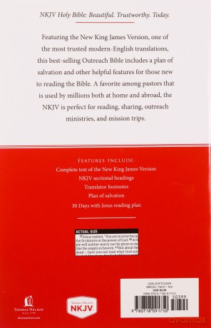 Nkjv Economy Bible Paper Pb [KSIĄŻKA]