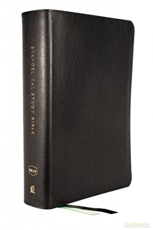 Nkjv Evangelical Study Bible Bonded Leat [KSIĄŻKA]
