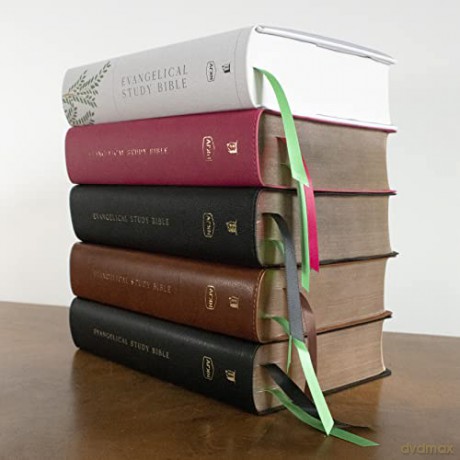 Nkjv Evangelical Study Bible Bonded Leat [KSIĄŻKA]