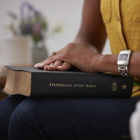 Nkjv Evangelical Study Bible Bonded Leat [KSIĄŻKA]