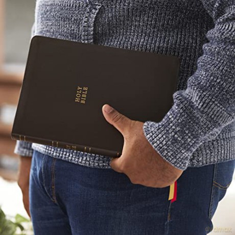 Nkjv Holy Bible Super Giant Print Refere [KSIĄŻKA]