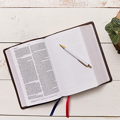 Nkjv Interleaved Bible J Hb [KSIĄŻKA]