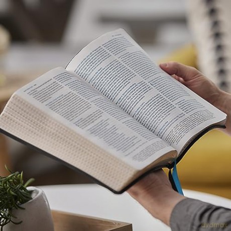 Nkjv Large Print Thinline Reference Bibl [KSIĄŻKA]