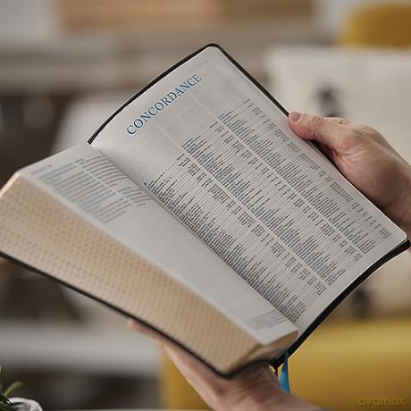 Nkjv Large Print Thinline Reference Bibl [KSIĄŻKA]