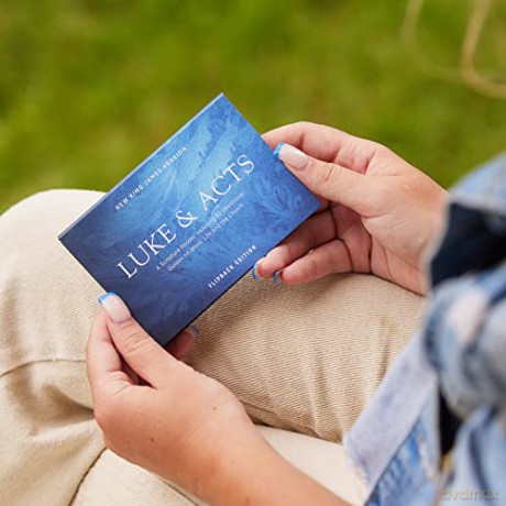 Nkjv Lukeacts Devotional Flipback Editio [KSIĄŻKA]