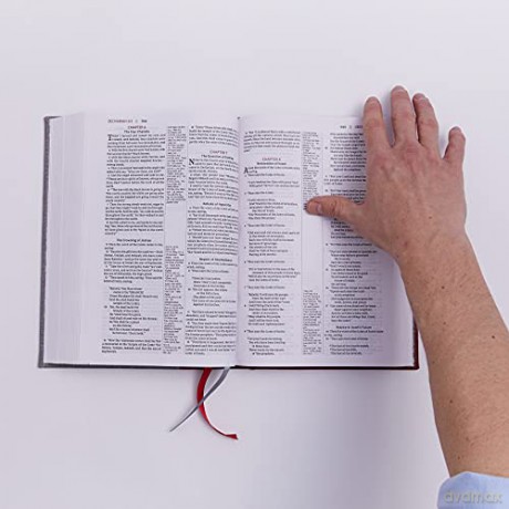 Nkjv Open Bible Leathersoft Black Red Le [KSIĄŻKA]