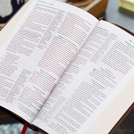 Nkjv Open Bible Leathersoft Black Red Le [KSIĄŻKA]