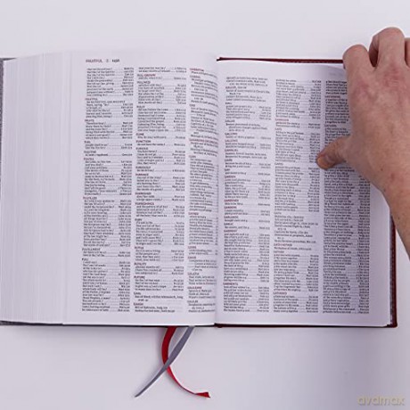 Nkjv Open Bible Leathersoft Black Red Le [KSIĄŻKA]