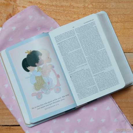 Nkjv Precious Moments Small Hands Bible [KSIĄŻKA]