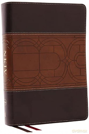 Nkjv Study Bible Leathersoft Brown Fullc [KSIĄŻKA]