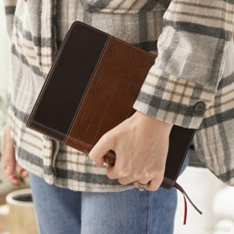 Nkjv Study Bible Leathersoft Brown Fullc [KSIĄŻKA]