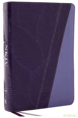 Nkjv Study Bible Leathersoft Purple Full [KSIĄŻKA]