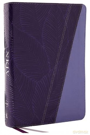 Nkjv Study Bible Leathersoft Purple Full [KSIĄŻKA]