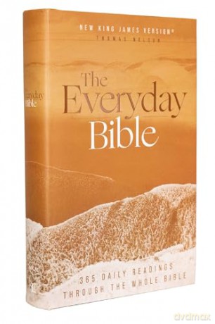 Nkjv The Everyday Bible Hardcover Red Le [KSIĄŻKA]