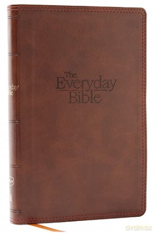 Nkjv The Everyday Bible Leathersoft Brow [KSIĄŻKA]