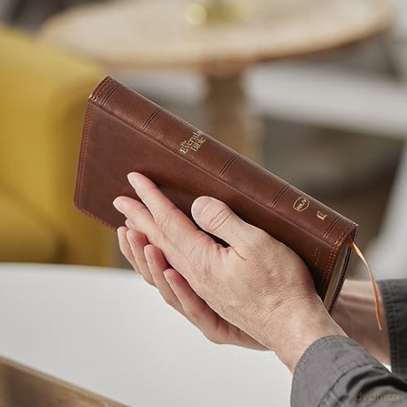 Nkjv The Everyday Bible Leathersoft Brow [KSIĄŻKA]