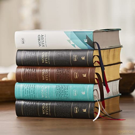 Nkjv Word Study Reference Bible Bonded L [KSIĄŻKA]