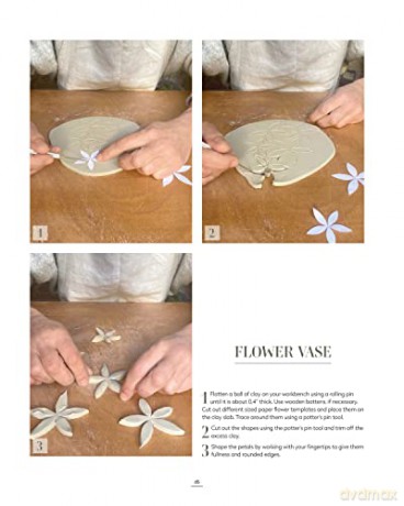 No Kiln Handbuilding Clay Projects - Charlotte Vannier [KSIĄŻKA]