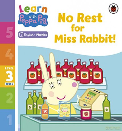No Rest For Miss Rabbit Level 3 Book 2 - Peppa Pig [KSIĄŻKA]