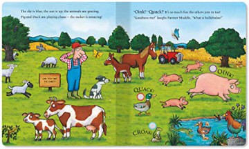Noisy Farm Book Sound Book - Axel Scheffler [KSIĄŻKA]